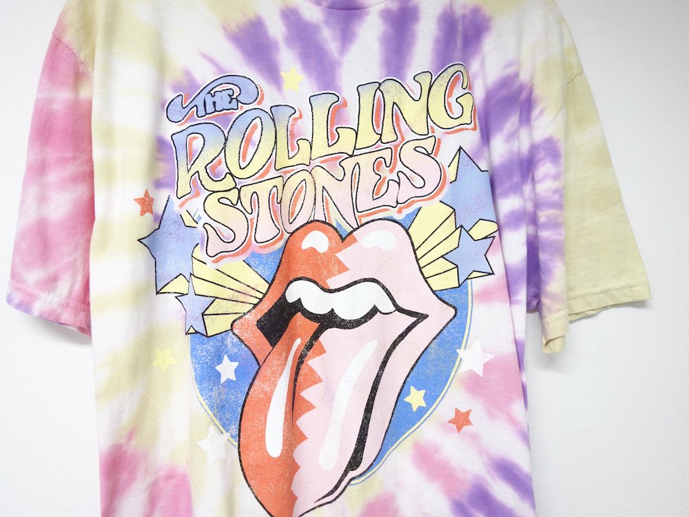 <img class='new_mark_img1' src='https://img.shop-pro.jp/img/new/icons15.gif' style='border:none;display:inline;margin:0px;padding:0px;width:auto;' /> ե롡The Rolling Stones Tie-Dye T