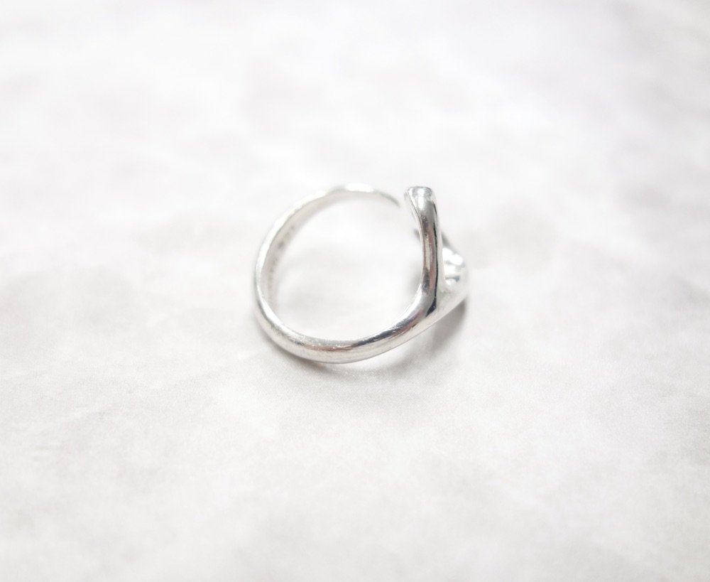 Tiffany & Co  ƥեˡ  ץϡ 󥰡  silver925 10 #2 USED