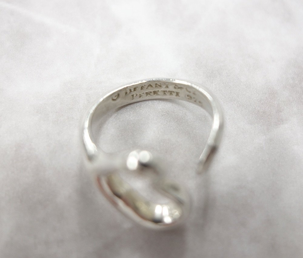 Tiffany & Co  ƥեˡ  ץϡ 󥰡  silver925 10 #3 USED