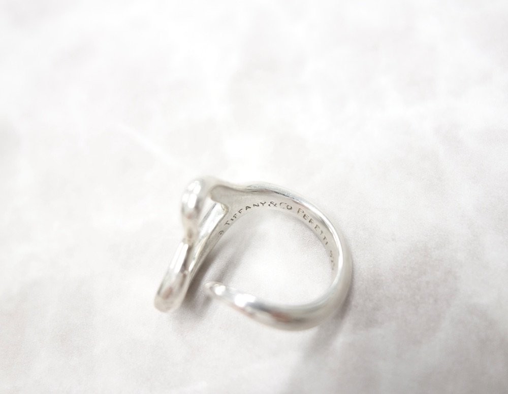 Tiffany & Co  ƥեˡ  ץϡ 󥰡  silver925 11 #6 USED