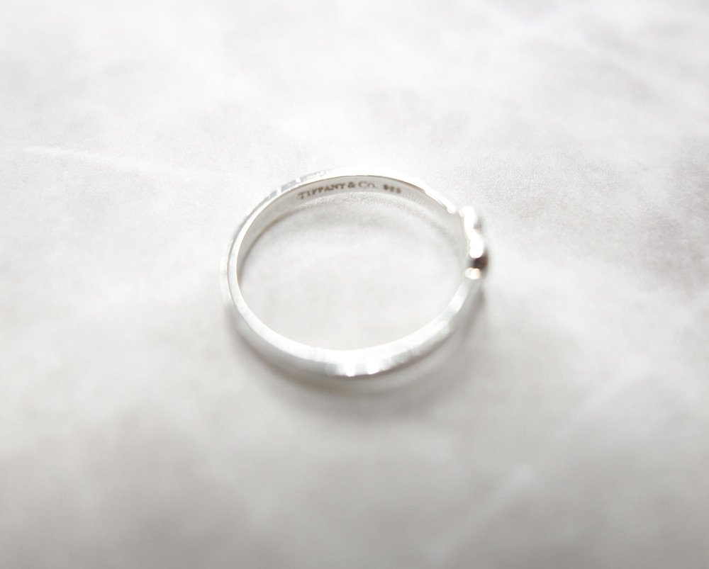 Tiffany & Co  ƥեˡ  ѥ 饦  ϡ 󥰡  silver925 6 USED