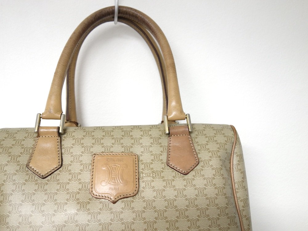 OLD CELINE オールド セリーヌ マカダム柄 ミニボストンバッグ イタリア製 USED - SOTA JAPAN ONLINE SHOP