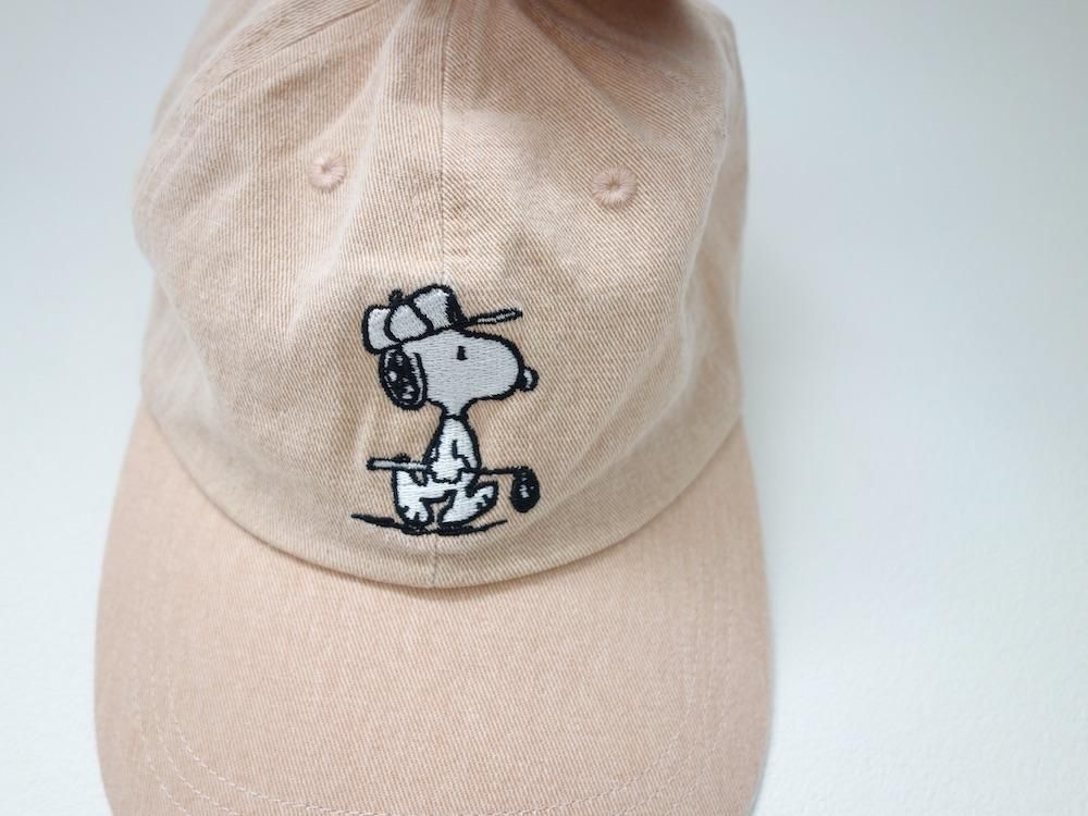 海外限定 オフィシャル Snoopy ロゴ 刺繍 キャップ - SOTA JAPAN