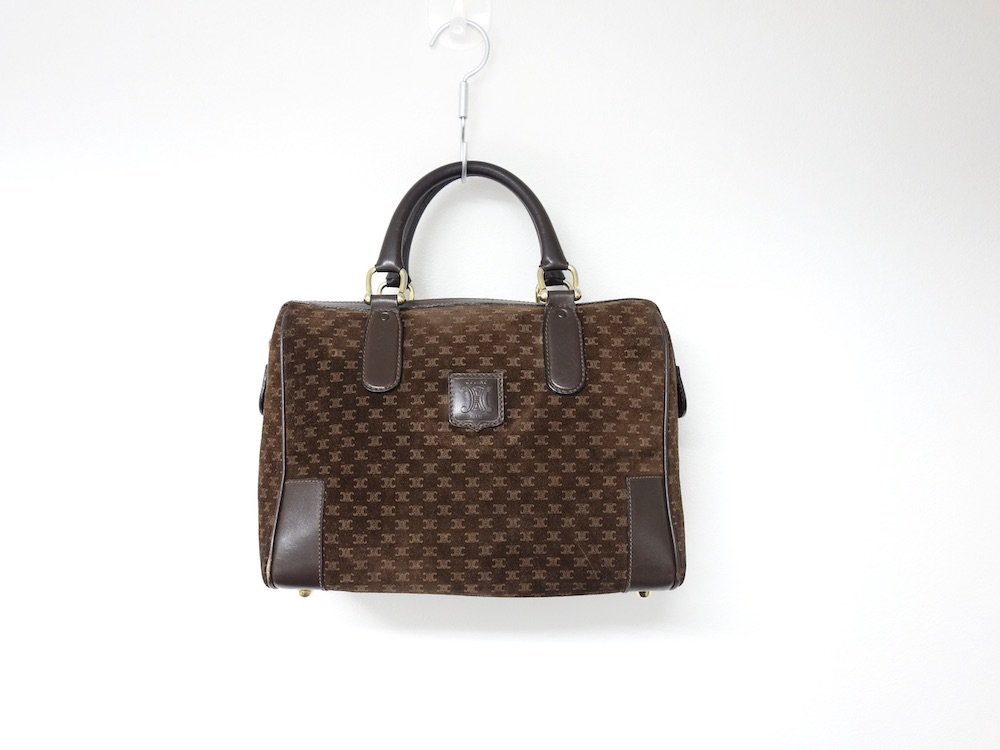 OLD CELINE オールド セリーヌ マカダム柄 ミニボストンバッグ イタリア製 USED - SOTA JAPAN ONLINE SHOP