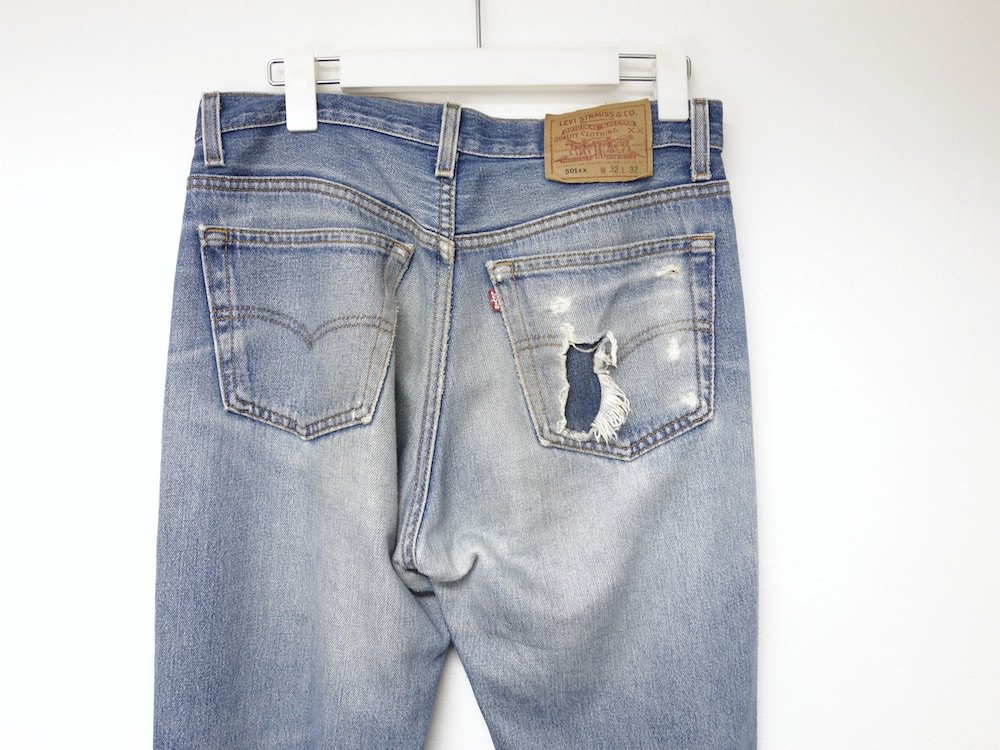 Levi's ꡼Х501  ǥ˥ѥ USA #4 USED