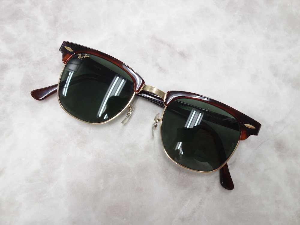 VINTAGE RAY-BAN BAUSCH&LOMB社製 W0366 CLUBMASTER サングラス USA製 USED #2 - SOTA  JAPAN ONLINE SHOP