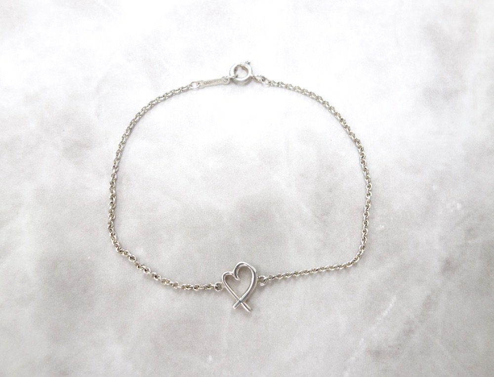 Tiffany & Co ティファニー ラビングハート チェーンブレスレット　silver925 USED - SOTA JAPAN ONLINE  SHOP