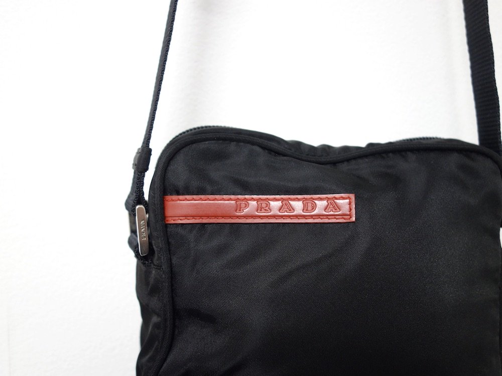 PRADA プラダ ロゴ ミニショルダーバッグ イタリア製 USED - SOTA JAPAN ONLINE SHOP