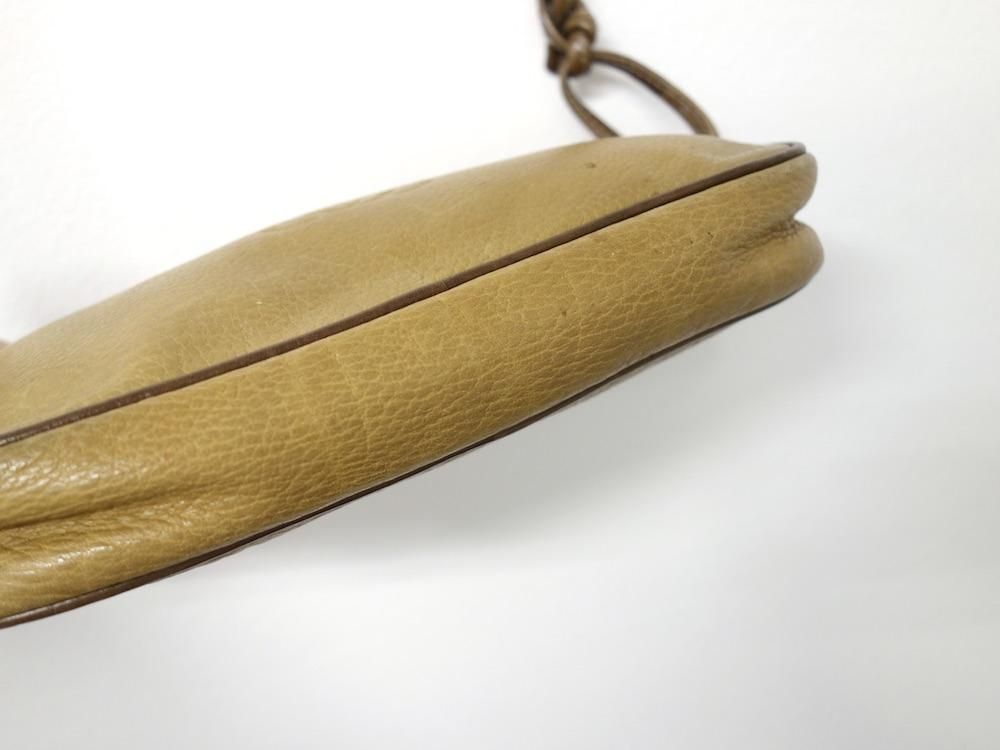 LOEWE ロエベ ロゴ レザー ミニショルダーバッグ スペイン製