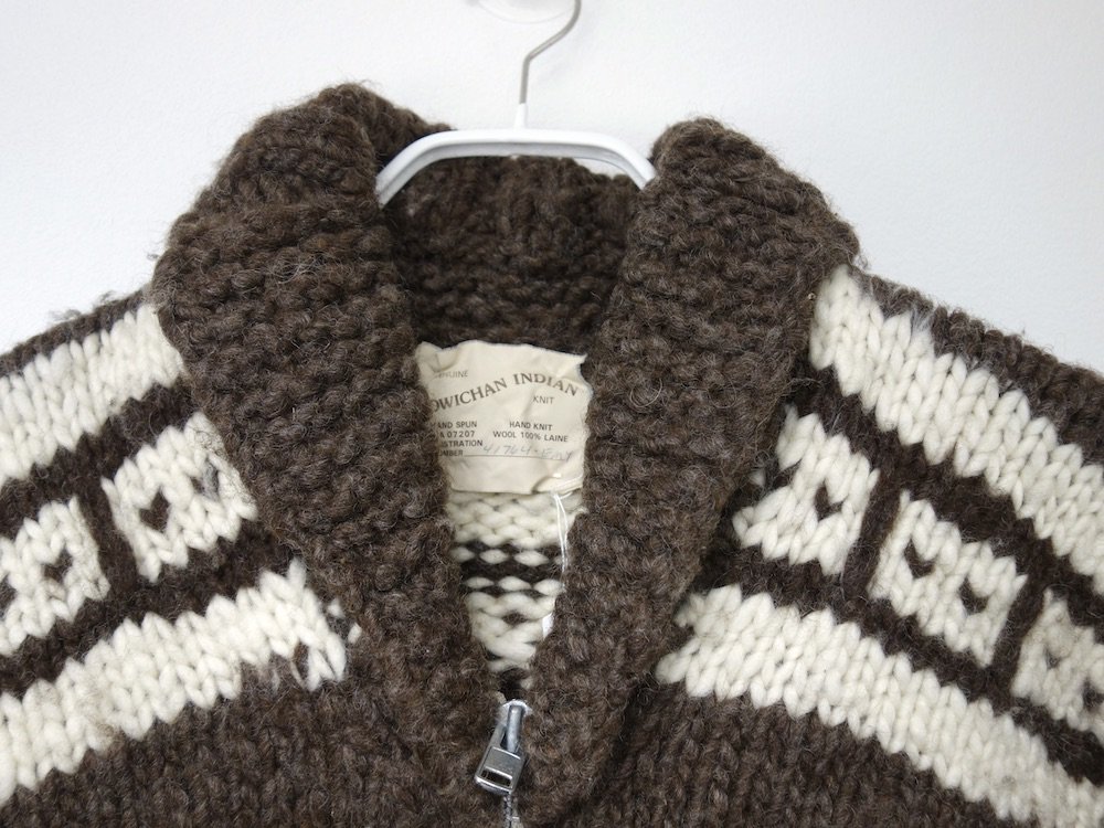 COWICHAN INDIAN KNIT 󥻡  USED