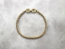 VINTAGE GIVENCHY ジバンシィ Gロゴ チェーンネックレス USED