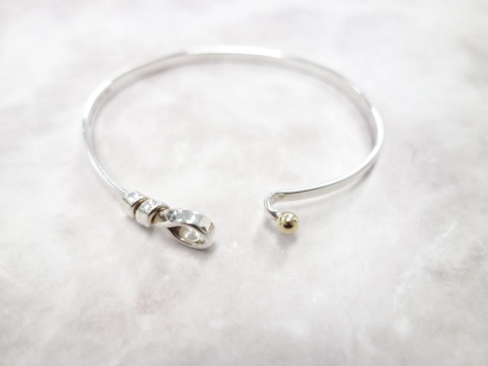 <img class='new_mark_img1' src='https://img.shop-pro.jp/img/new/icons15.gif' style='border:none;display:inline;margin:0px;padding:0px;width:auto;' />Tiffany & Co  ƥեˡ  եå Х󥰥롡silver925 18K 750 USED