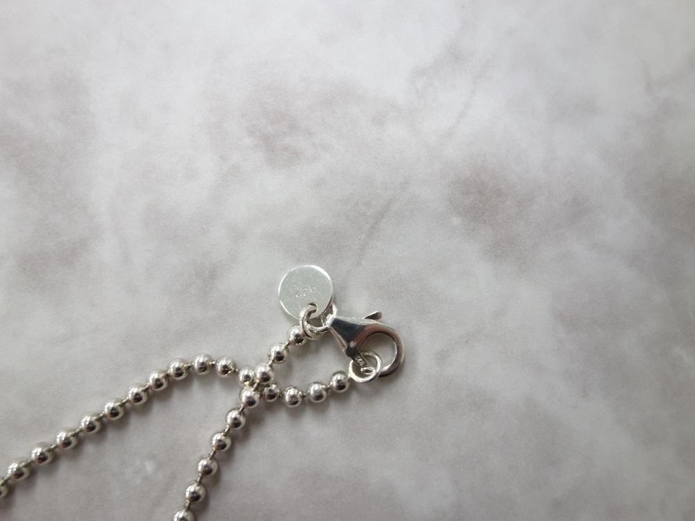 <img class='new_mark_img1' src='https://img.shop-pro.jp/img/new/icons15.gif' style='border:none;display:inline;margin:0px;padding:0px;width:auto;' />Tiffany & Co  ƥեˡ  ꥿ȥͥå쥹 silver925  USED