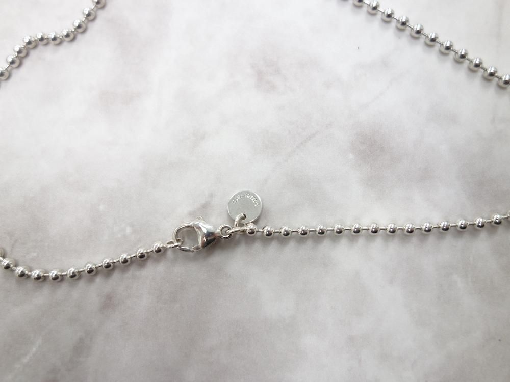 <img class='new_mark_img1' src='https://img.shop-pro.jp/img/new/icons15.gif' style='border:none;display:inline;margin:0px;padding:0px;width:auto;' />Tiffany & Co  ƥեˡ  ꥿ȥϡ ͥå쥹 silver925  USED