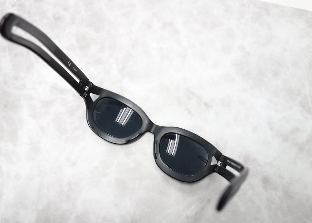 YOHJI YAMAMOTO ヨウジヤマモト サングラス 52-6001 日本製 USED