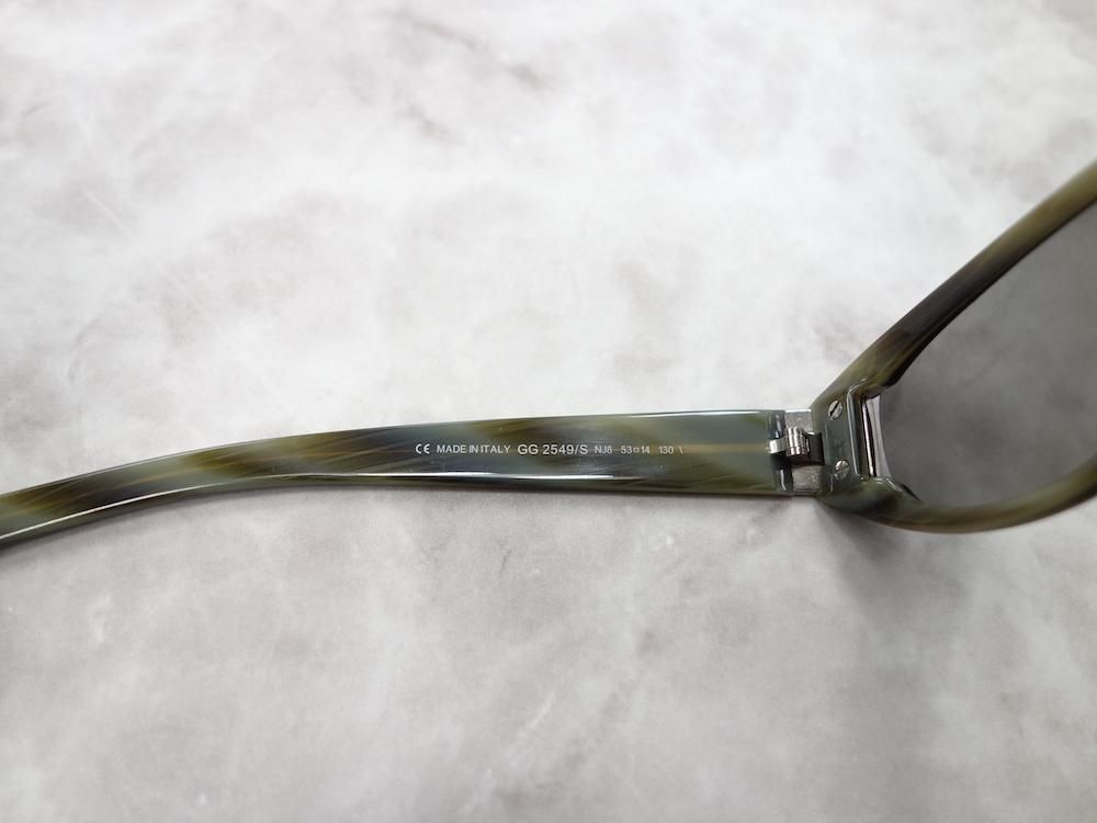 <img class='new_mark_img1' src='https://img.shop-pro.jp/img/new/icons15.gif' style='border:none;display:inline;margin:0px;padding:0px;width:auto;' />GUCCI å  2549/S  󥰥饹 ꥢ USED