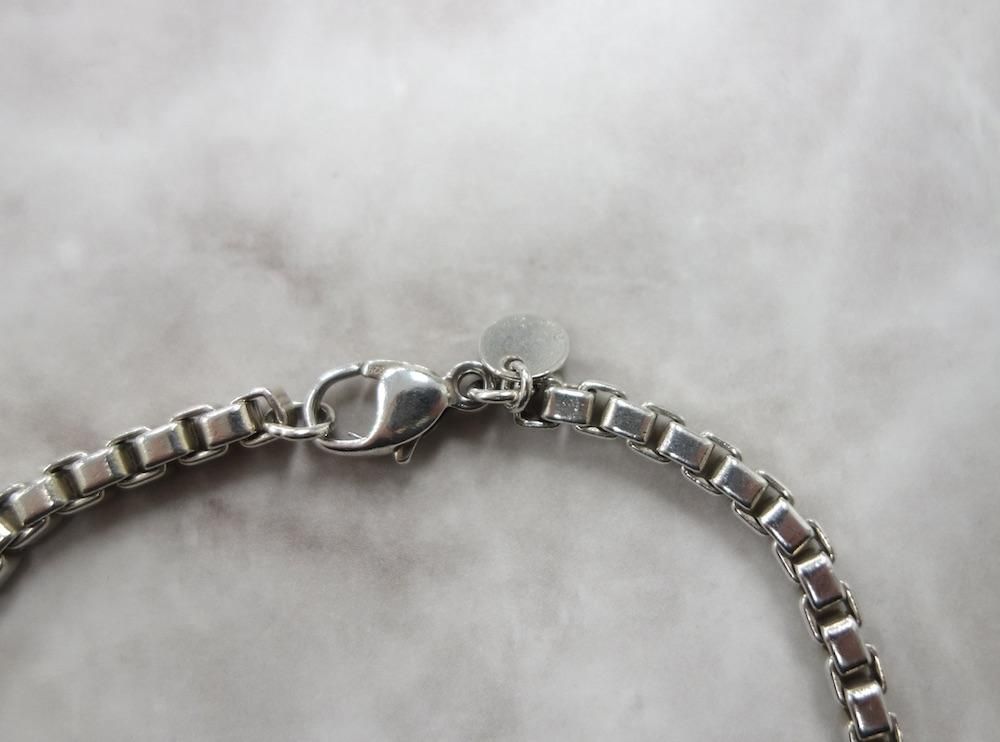 Tiffany & Co  ƥեˡ ٥ͥ ֥쥹å silver925 USED #1