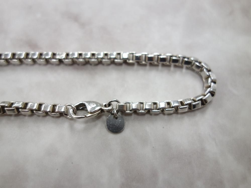 Tiffany & Co  ƥեˡ ٥ͥ ֥쥹å silver925 USED #1