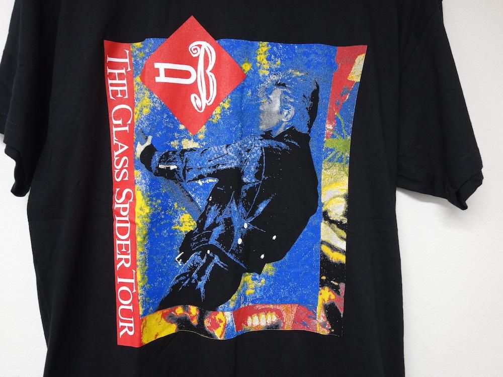<img class='new_mark_img1' src='https://img.shop-pro.jp/img/new/icons15.gif' style='border:none;display:inline;margin:0px;padding:0px;width:auto;' />  ե  David Bowie the glass spider tour T black