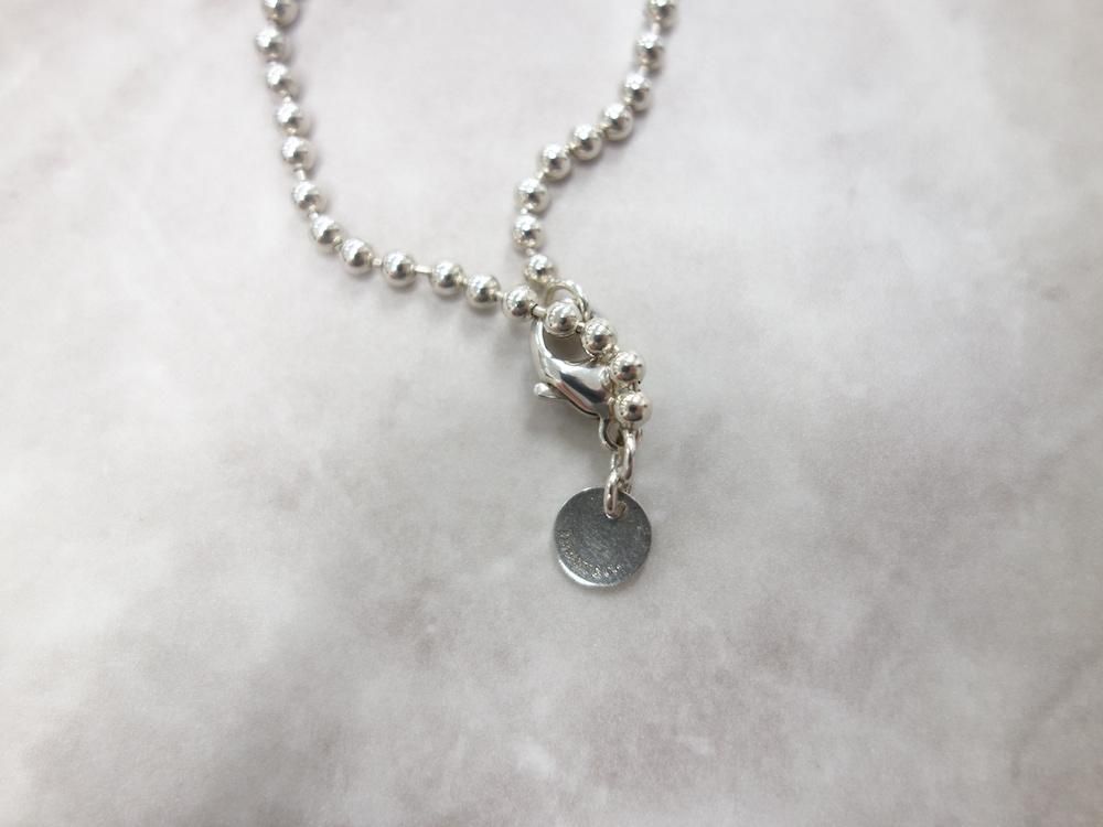 <img class='new_mark_img1' src='https://img.shop-pro.jp/img/new/icons15.gif' style='border:none;display:inline;margin:0px;padding:0px;width:auto;' />Tiffany & Co  ƥեˡ  ꥿ȥϡ ͥå쥹 silver925  USED