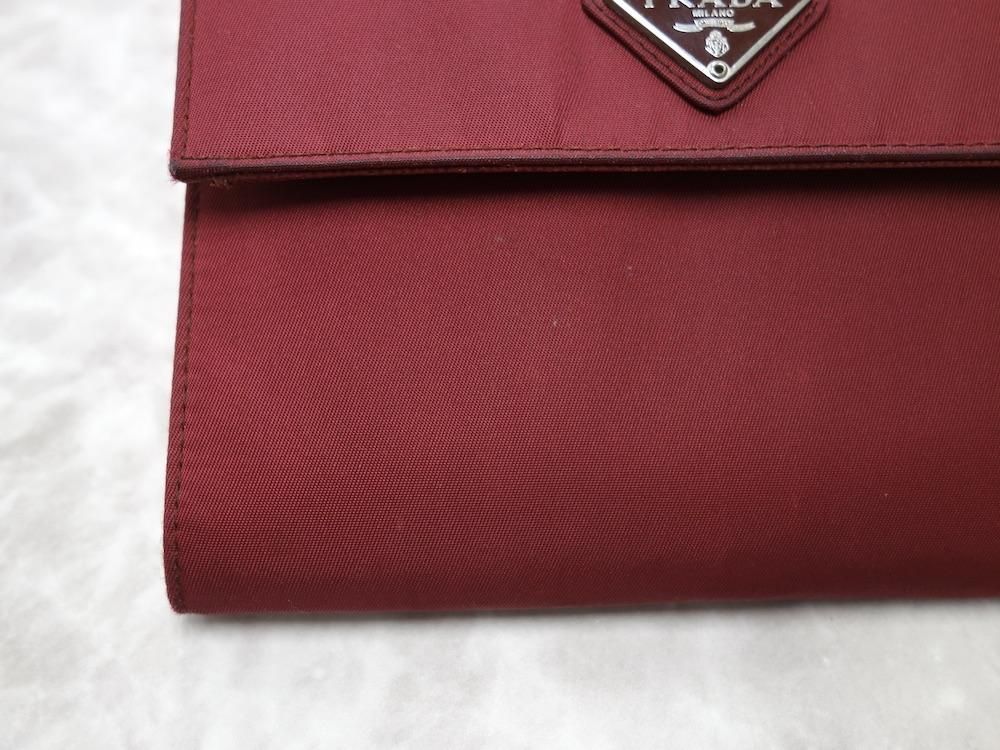 PRADA プラダ ナイロン 三つ折り財布 イタリア製 USED - SOTA