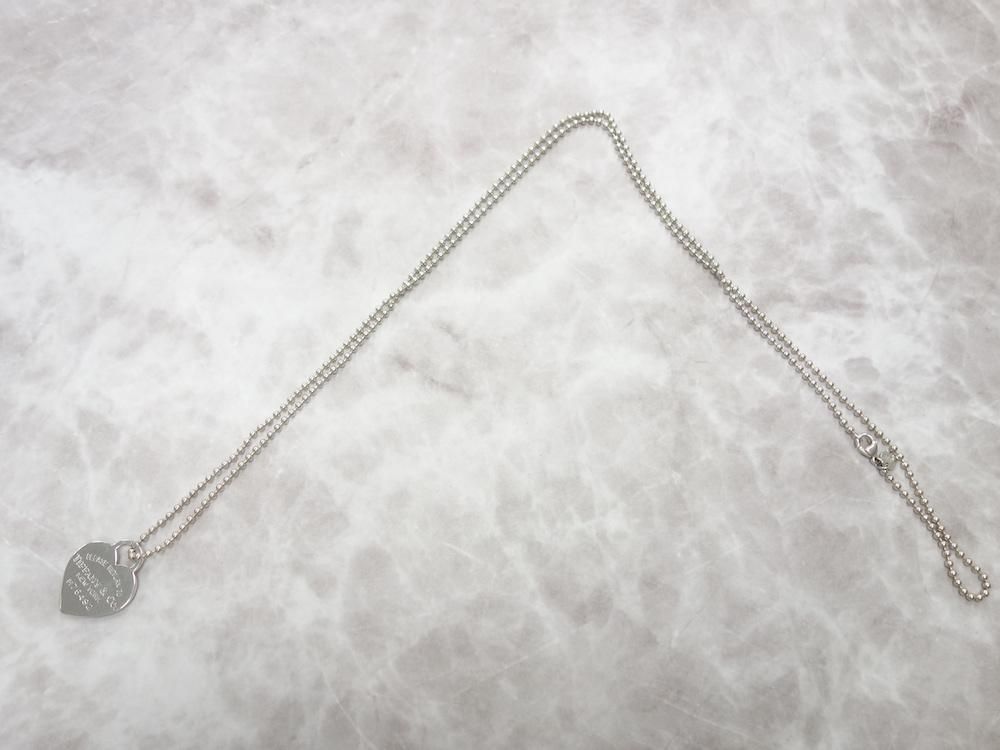 <img class='new_mark_img1' src='https://img.shop-pro.jp/img/new/icons15.gif' style='border:none;display:inline;margin:0px;padding:0px;width:auto;' />Tiffany & Co  ƥեˡ  ꥿ȥϡ ͥå쥹 silver925  USED