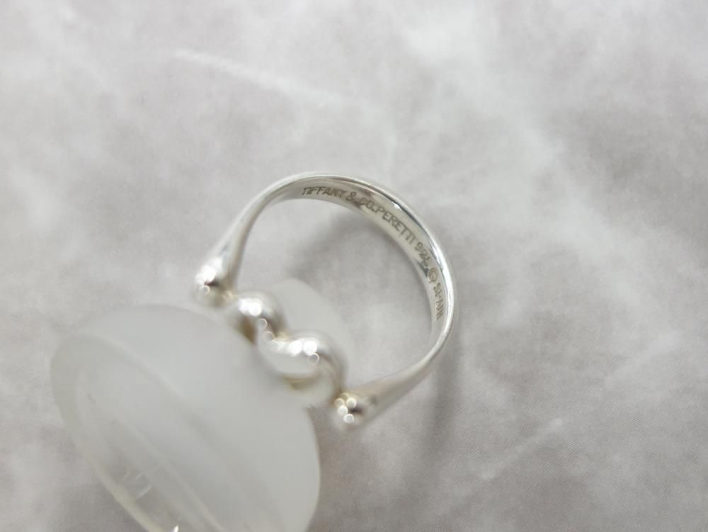 <img class='new_mark_img1' src='https://img.shop-pro.jp/img/new/icons15.gif' style='border:none;display:inline;margin:0px;padding:0px;width:auto;' />Tiffany & Co  ƥեˡ  ץϡ 󥰡  silver925 7 USED