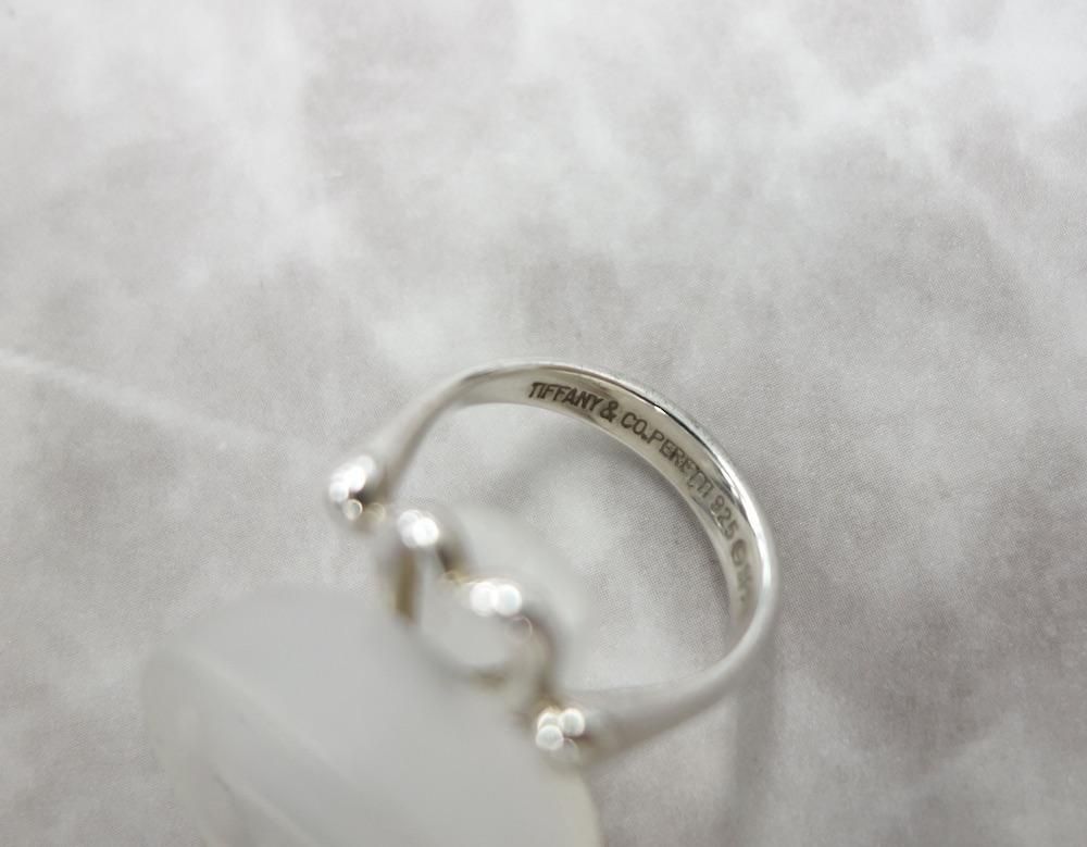 <img class='new_mark_img1' src='https://img.shop-pro.jp/img/new/icons15.gif' style='border:none;display:inline;margin:0px;padding:0px;width:auto;' />Tiffany & Co  ƥեˡ  ץϡ 󥰡  silver925 8 USED