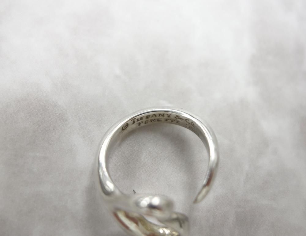 <img class='new_mark_img1' src='https://img.shop-pro.jp/img/new/icons15.gif' style='border:none;display:inline;margin:0px;padding:0px;width:auto;' />Tiffany & Co  ƥեˡ  ץϡ 󥰡  silver925 10 USED