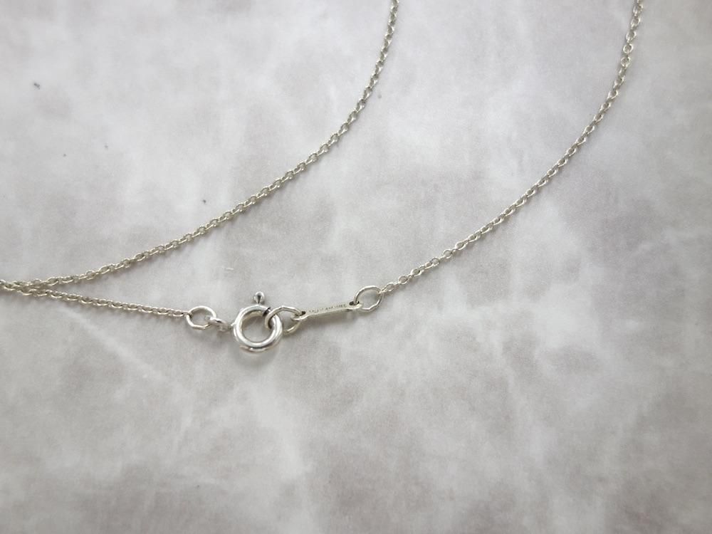 <img class='new_mark_img1' src='https://img.shop-pro.jp/img/new/icons15.gif' style='border:none;display:inline;margin:0px;padding:0px;width:auto;' />Tiffany & Co  ƥեˡ ƥɥå ͥå쥹silver925  USED