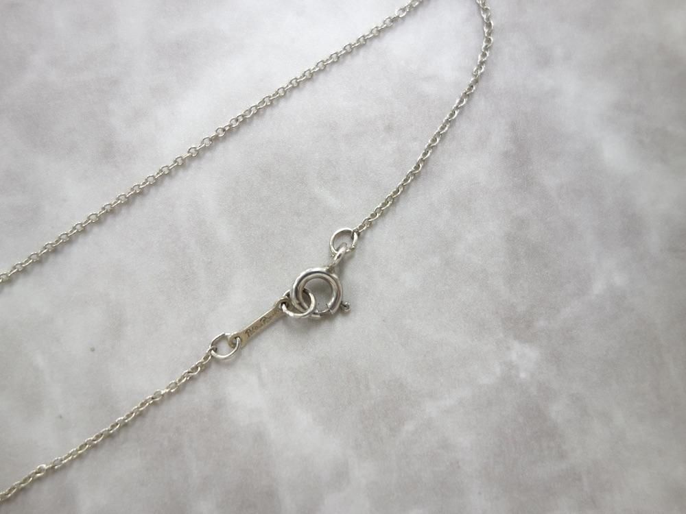 美品 Tiffany&Co. ティファニー キス シルバー ネックレス 925 Tiffany & Co ティファニー キス ネックレス silver925 USED