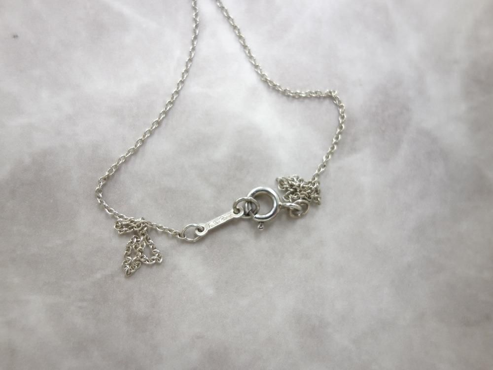 <img class='new_mark_img1' src='https://img.shop-pro.jp/img/new/icons15.gif' style='border:none;display:inline;margin:0px;padding:0px;width:auto;' />Tiffany & Co  ƥեˡ  ͥå쥹silver925  USED