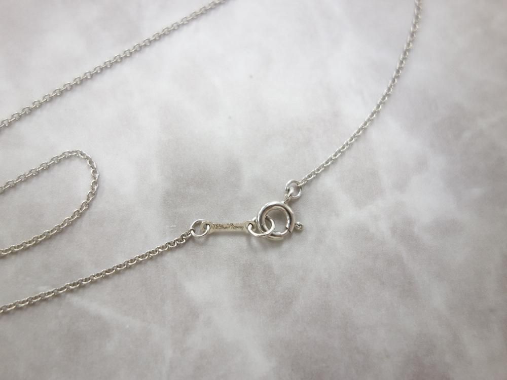 <img class='new_mark_img1' src='https://img.shop-pro.jp/img/new/icons15.gif' style='border:none;display:inline;margin:0px;padding:0px;width:auto;' />Tiffany & Co  ƥեˡ ƥͥϡ ͥå쥹silver925  USED