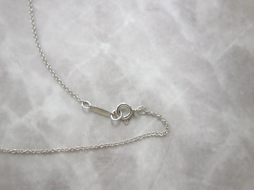 <img class='new_mark_img1' src='https://img.shop-pro.jp/img/new/icons15.gif' style='border:none;display:inline;margin:0px;padding:0px;width:auto;' />Tiffany & Co  ƥեˡ ͥ㡼 ͥå쥹silver925  USED