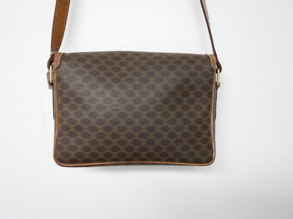 OLD CELINE オールド セリーヌ マカダム柄 ミニショルダーバッグ