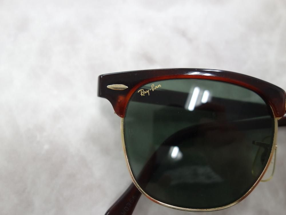 <img class='new_mark_img1' src='https://img.shop-pro.jp/img/new/icons15.gif' style='border:none;display:inline;margin:0px;padding:0px;width:auto;' />VINTAGE RAY-BAN BAUSCH&LOMB W0366 CLUBMASTER 󥰥饹 USA USED #1