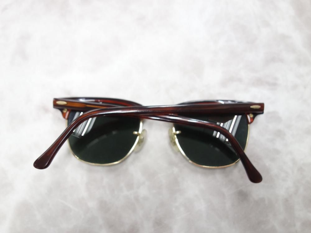 <img class='new_mark_img1' src='https://img.shop-pro.jp/img/new/icons15.gif' style='border:none;display:inline;margin:0px;padding:0px;width:auto;' />VINTAGE RAY-BAN BAUSCH&LOMB W0366 CLUBMASTER 󥰥饹 USA USED #1
