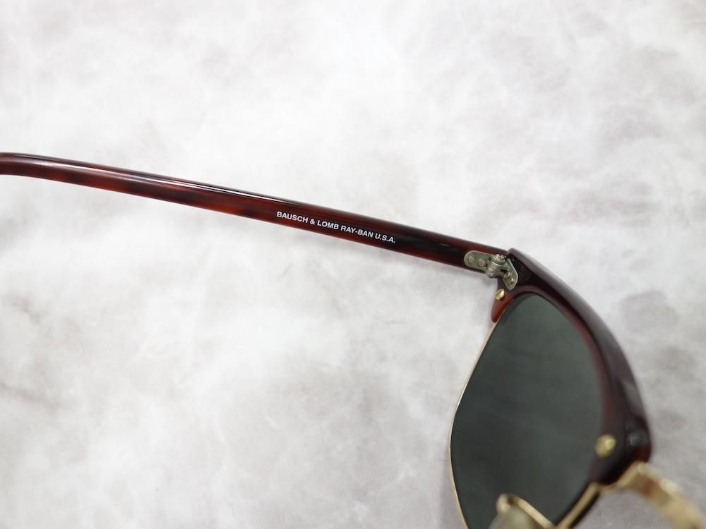 <img class='new_mark_img1' src='https://img.shop-pro.jp/img/new/icons15.gif' style='border:none;display:inline;margin:0px;padding:0px;width:auto;' />VINTAGE RAY-BAN BAUSCH&LOMB W0366 CLUBMASTER 󥰥饹 USA USED #1