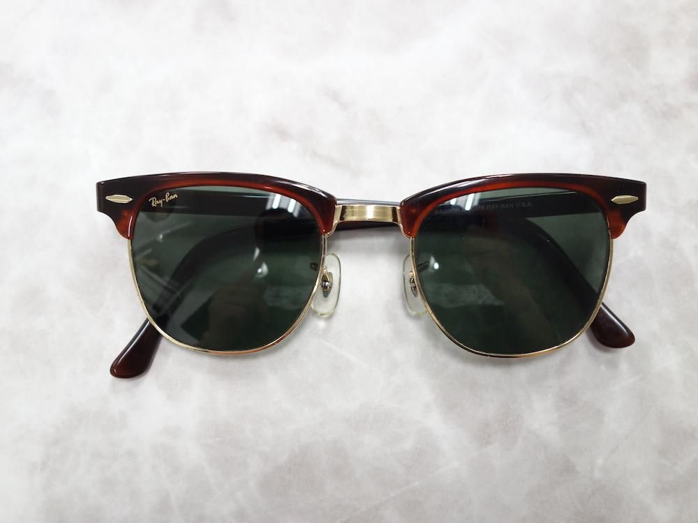 <img class='new_mark_img1' src='https://img.shop-pro.jp/img/new/icons15.gif' style='border:none;display:inline;margin:0px;padding:0px;width:auto;' />VINTAGE RAY-BAN BAUSCH&LOMB W0366 CLUBMASTER 󥰥饹 USA USED #2