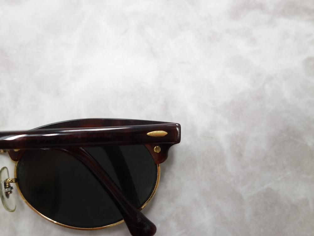 <img class='new_mark_img1' src='https://img.shop-pro.jp/img/new/icons15.gif' style='border:none;display:inline;margin:0px;padding:0px;width:auto;' />B&L  RAY-BAN CLUBMASTER OVAL 󥰥饹 W1264  MADE IN USA USED