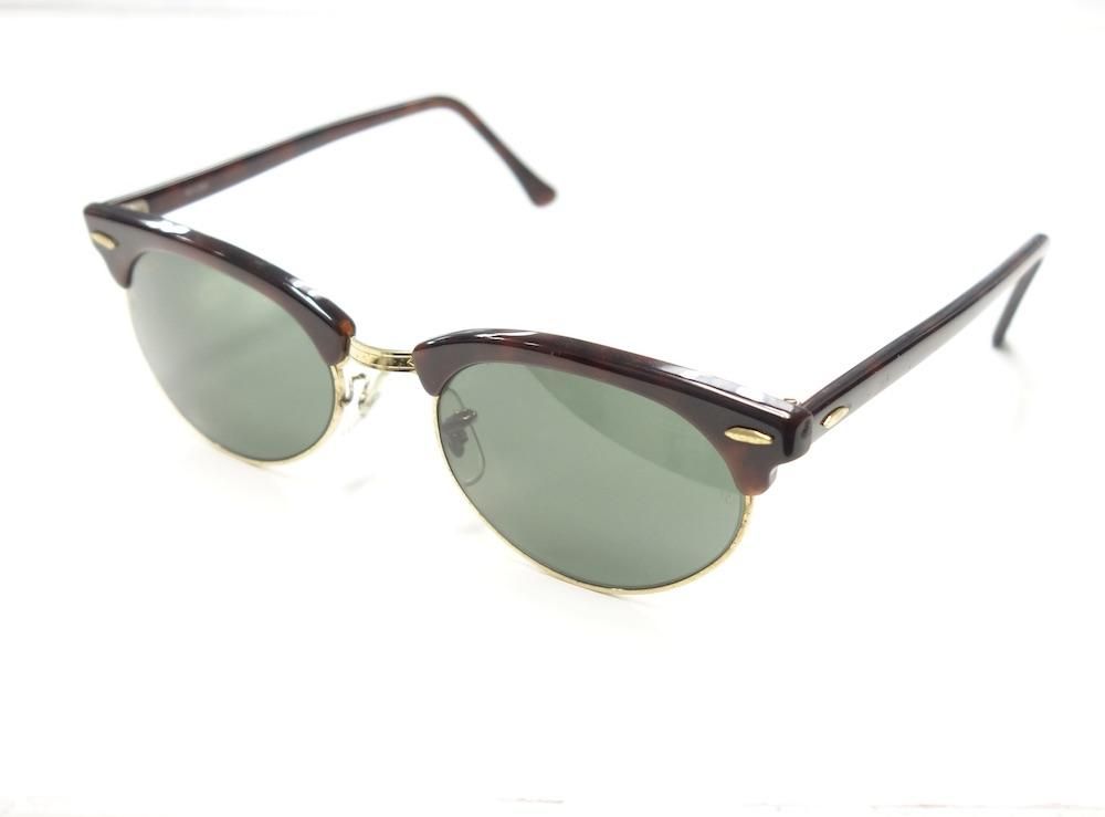 <img class='new_mark_img1' src='https://img.shop-pro.jp/img/new/icons15.gif' style='border:none;display:inline;margin:0px;padding:0px;width:auto;' />B&L  RAY-BAN CLUBMASTER OVAL 󥰥饹 W1264  MADE IN USA USED