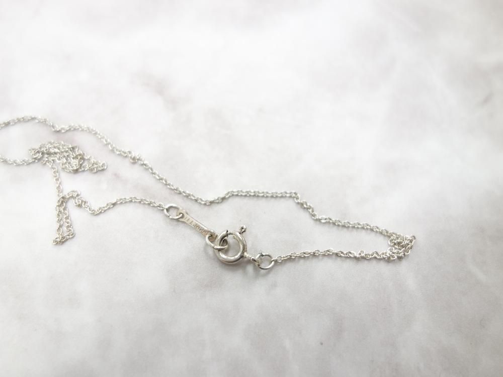 <img class='new_mark_img1' src='https://img.shop-pro.jp/img/new/icons15.gif' style='border:none;display:inline;margin:0px;padding:0px;width:auto;' />Tiffany & Co  ƥեˡ ӡ ͥå쥹silver925  USED