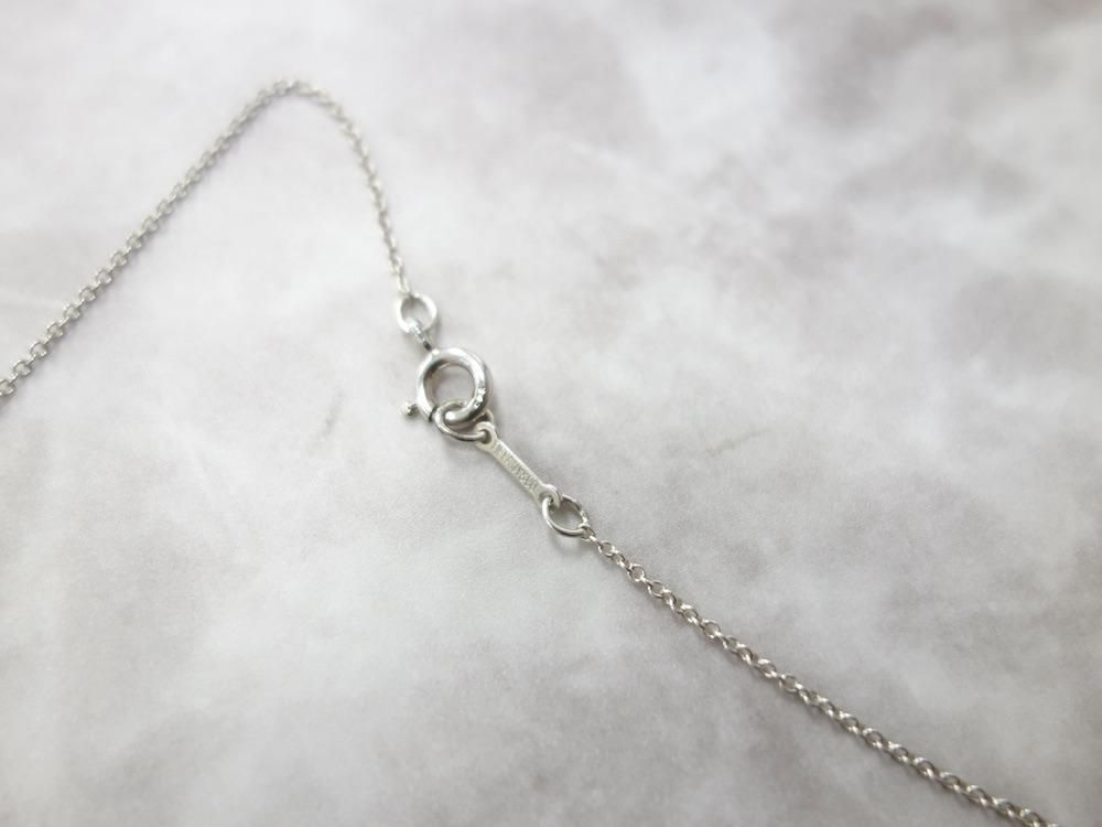 <img class='new_mark_img1' src='https://img.shop-pro.jp/img/new/icons15.gif' style='border:none;display:inline;margin:0px;padding:0px;width:auto;' />Tiffany & Co  ƥեˡ ӡϡȥͥå쥹silver925  USED