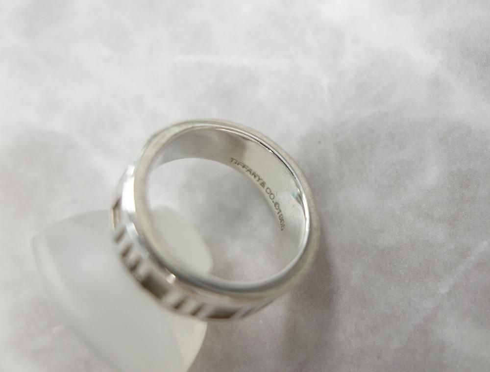 ティファニー　オープン　アトラス　ナローリング　 11号 指輪　研磨洗浄　925 TIFFANY&Co. ティファニー アトラス リング・指輪 シルバー925