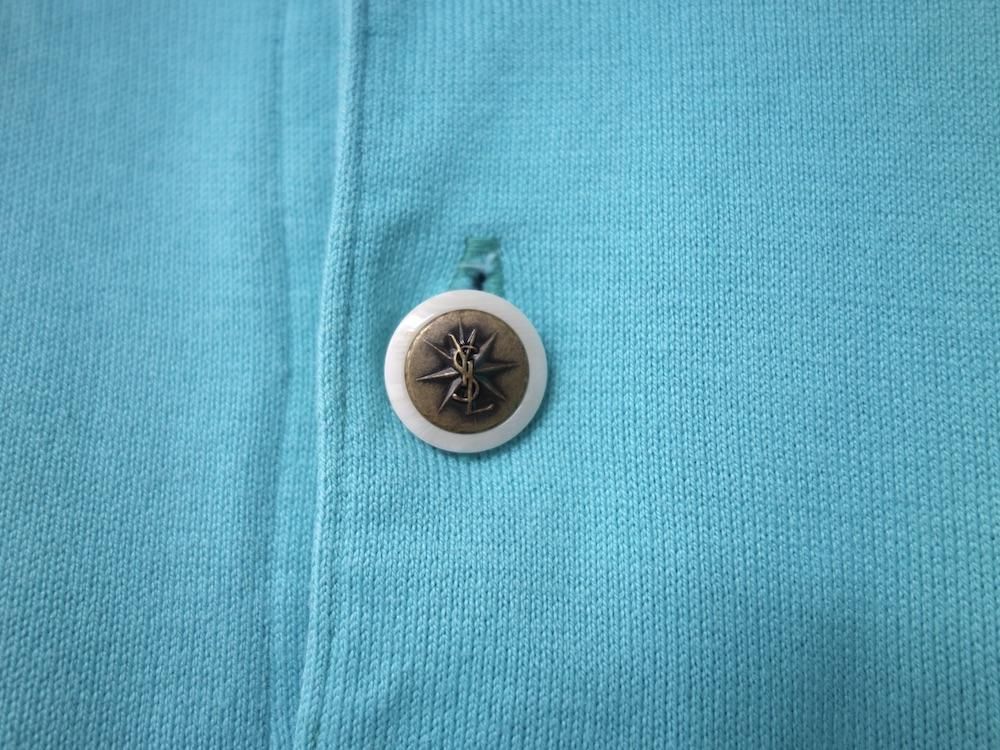 Vintage Yves Saint Laurent イヴサンローラン ロゴ ポロシャツ