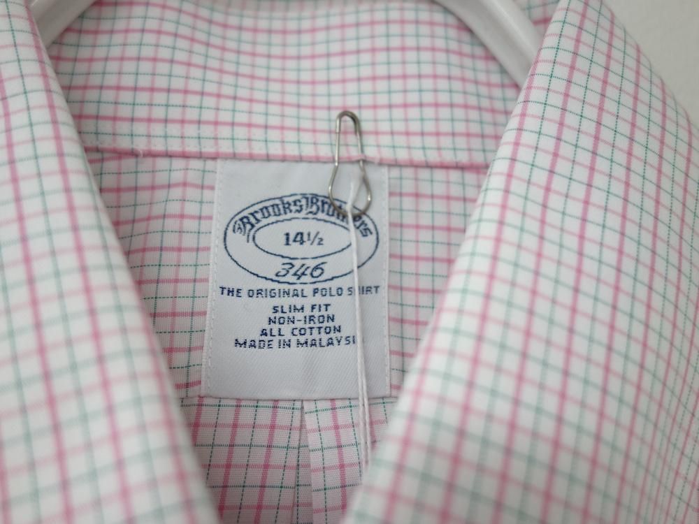 <img class='new_mark_img1' src='https://img.shop-pro.jp/img/new/icons15.gif' style='border:none;display:inline;margin:0px;padding:0px;width:auto;' />BROOKS BROTHERS  BD å S/S  USED