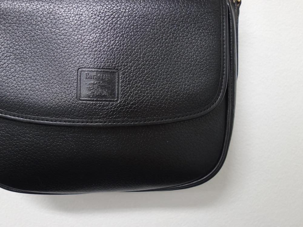 Burberrys バーバリーズ ハンドバッグ オールレザー ブラック 美品✨】バーバリー Burberrys ハンドバッグ ゴールド金具