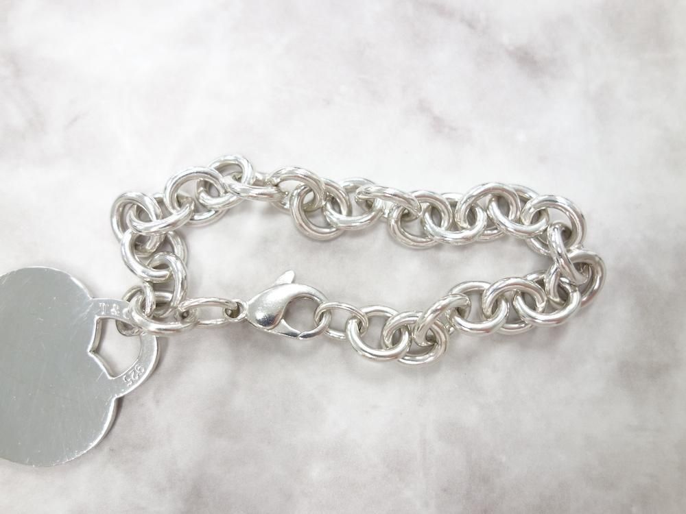 <img class='new_mark_img1' src='https://img.shop-pro.jp/img/new/icons15.gif' style='border:none;display:inline;margin:0px;padding:0px;width:auto;' />Tiffany & Co  ƥեˡ  ꥿ȥ ϡȥ֥쥹åȡsilver925  USED