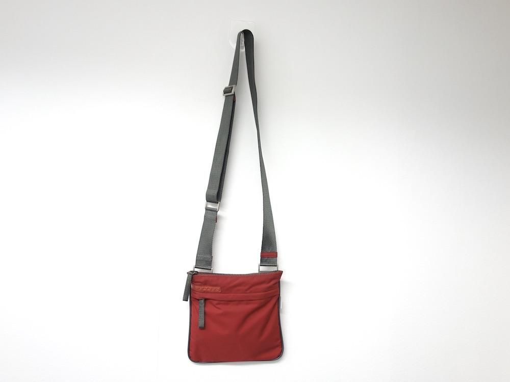 PRADA SPORT プラダ ロゴ ミニショルダーバッグ イタリア製 USED