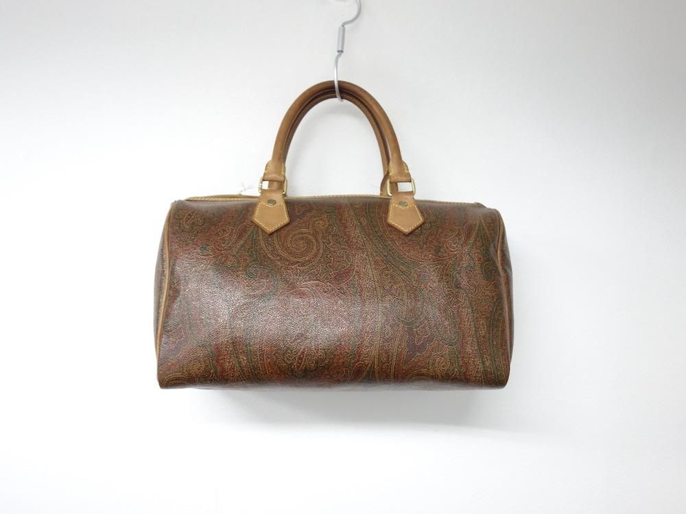 ETRO エトロ ペイズリー柄 ミニボストンバッグ イタリア製 USED - SOTA